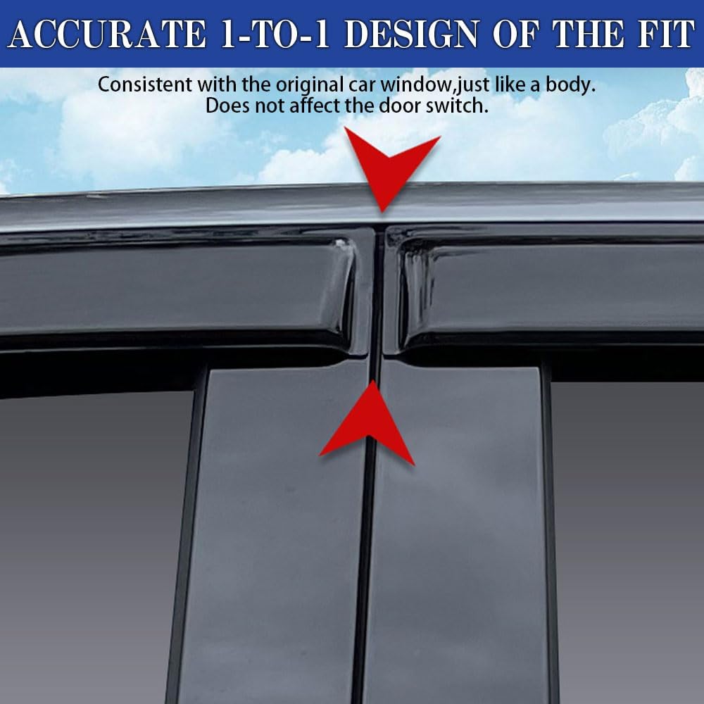 4 Rain Guards for Subaru Outback X99137
