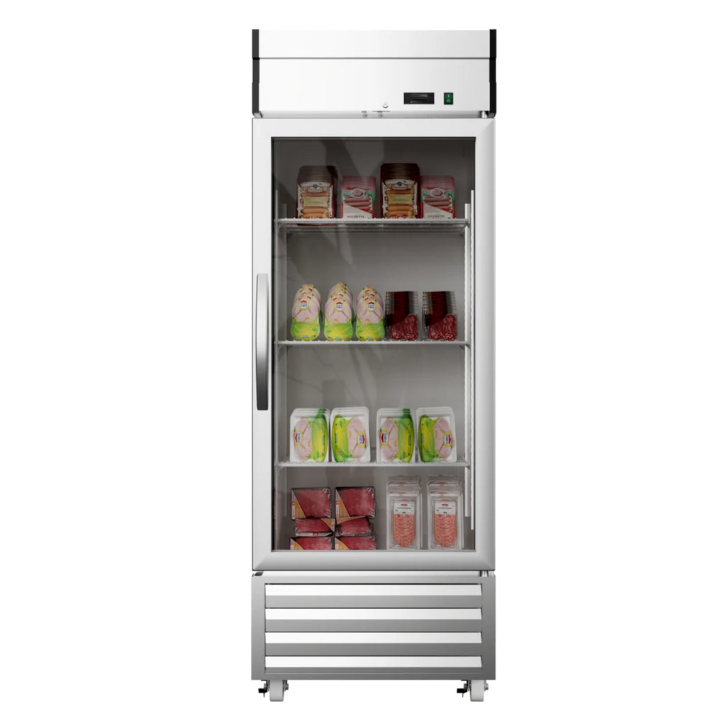 Single Door Glass Door Refrigerator T5381