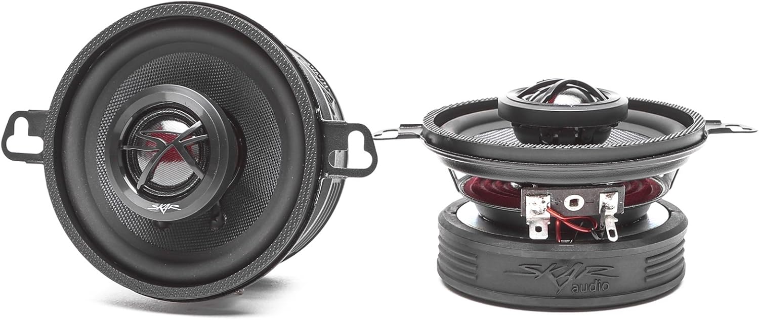 3.5 120W 2-Way Coaxial Car Speakers, Pair J836