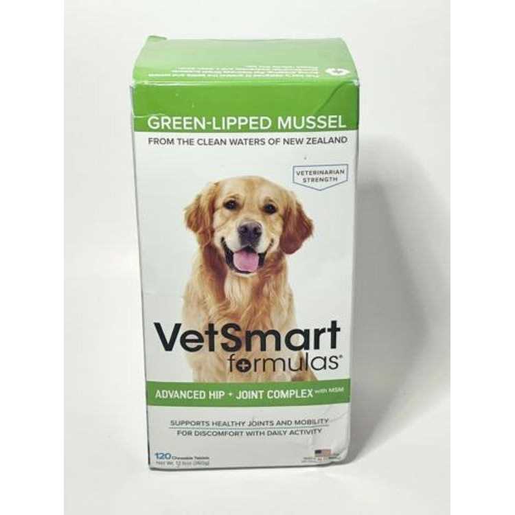 Advanced Hip + Joint Complex with MSM and Green-Lipped Mussel for Dogs M653