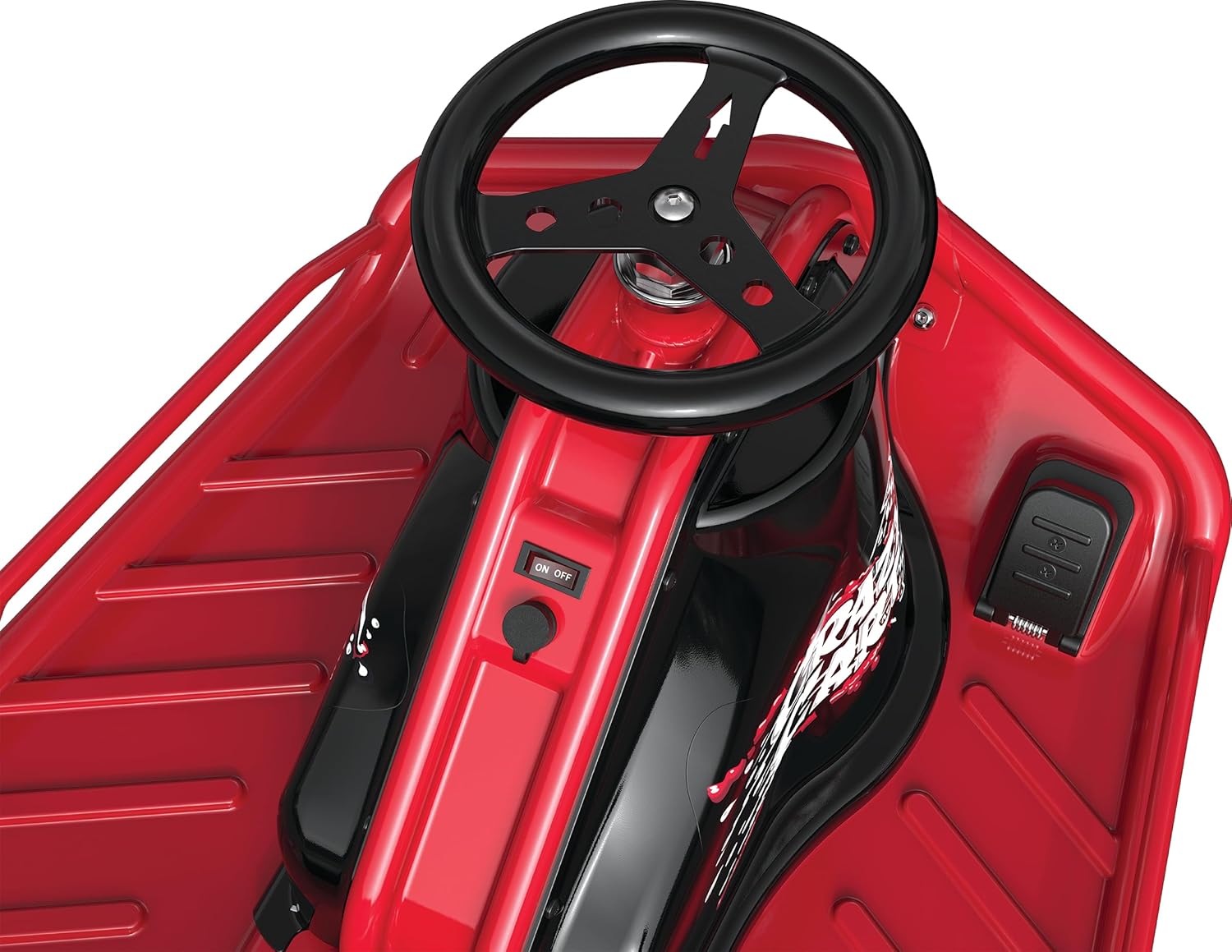 24V Electric Drifting Go Kart, Black/Red B441