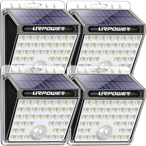 78 LED Solar Motion Sensor Security Light, 4 Pack R352536