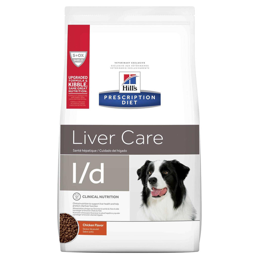 Hill's Prescription Diet l/d Liver Care Chicken Flavor Dry Dog Food A881