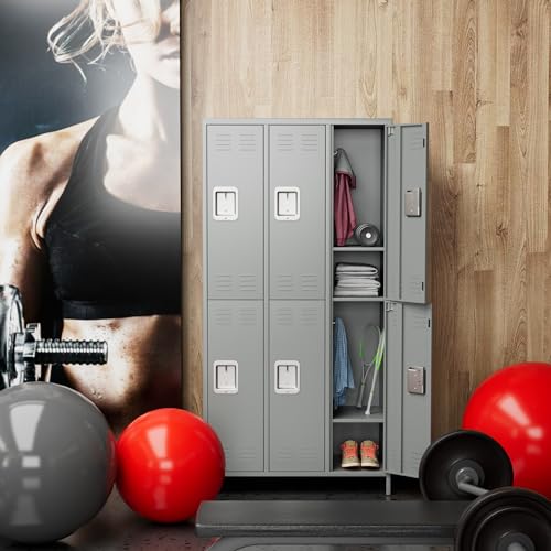 5 Door 72 inch Steel Storage Locker A863218