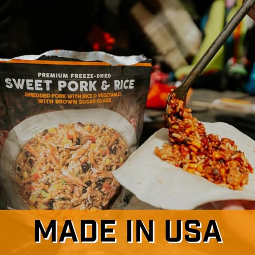 24 Servings Freeze-Dried Real Meat Emergency Food G2019