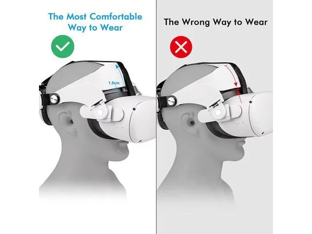Adjustable Replacement Halo Strap for Oculus Quest 2 G683564