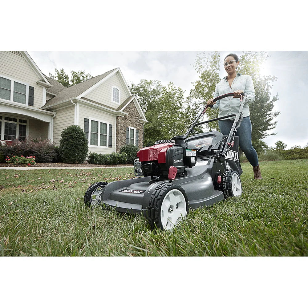 Black 21-Inch 150cc Self-Propelled Gas Mower J83535