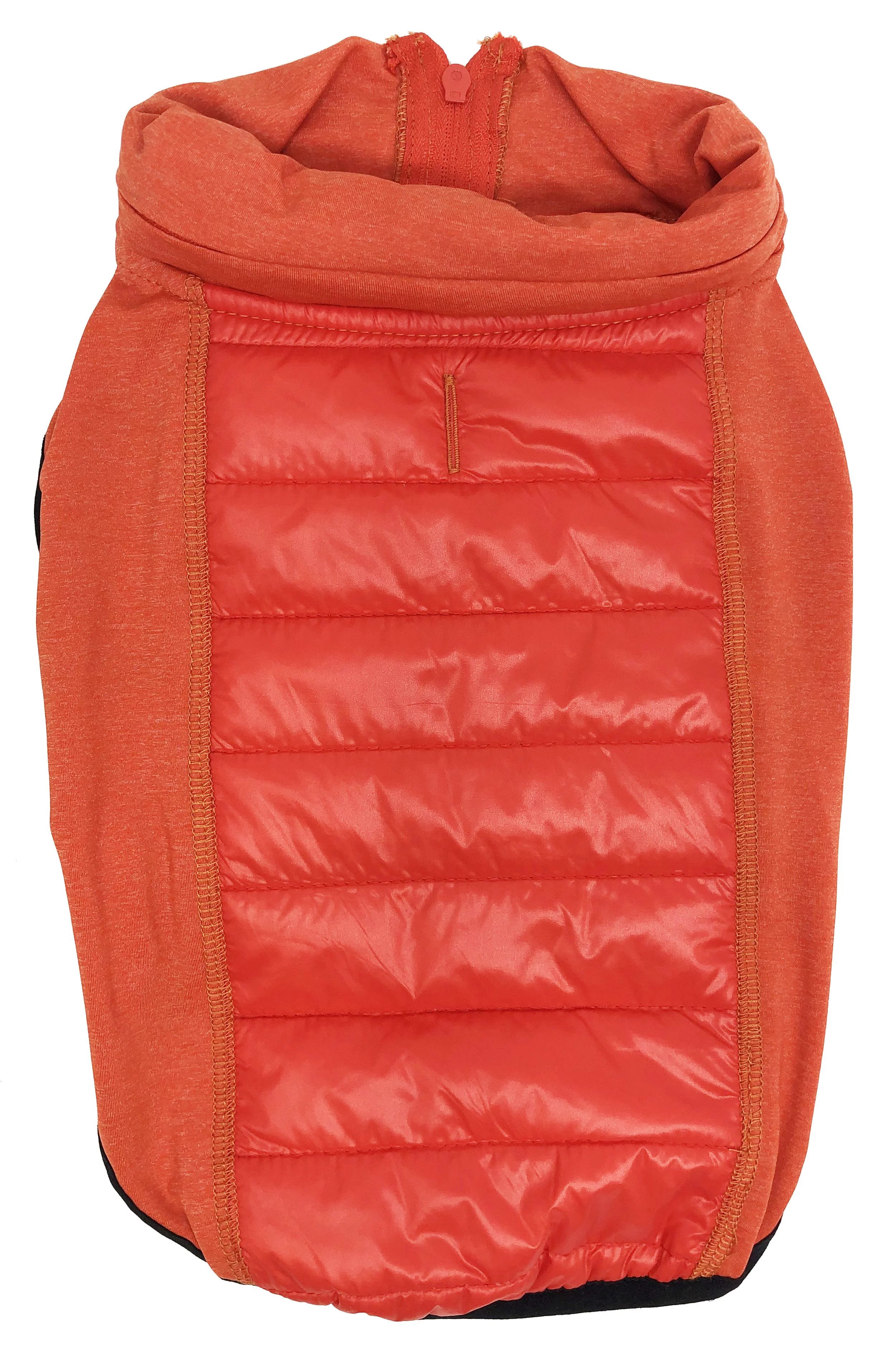 Lightweight Hybrid 4-Season Stretch Quick-Dry Dog Coat with Pop out Hood Y6852