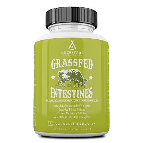 Grass Fed Beef Collagen Supplement, 3000mg, Type II, 180 Capsules Y45645