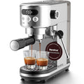 20 Bar Espresso Machine with LED Display & Milk Frother Stainless Steel R267