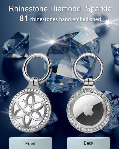 25in Adjustable Alloy Airtag Necklace V173800