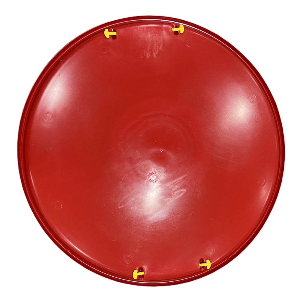 Red 28 Inch Round Snow Sled Q14852