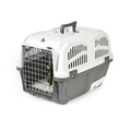 Plastic Cat Carrier with Integrated Litter Pan Z53130