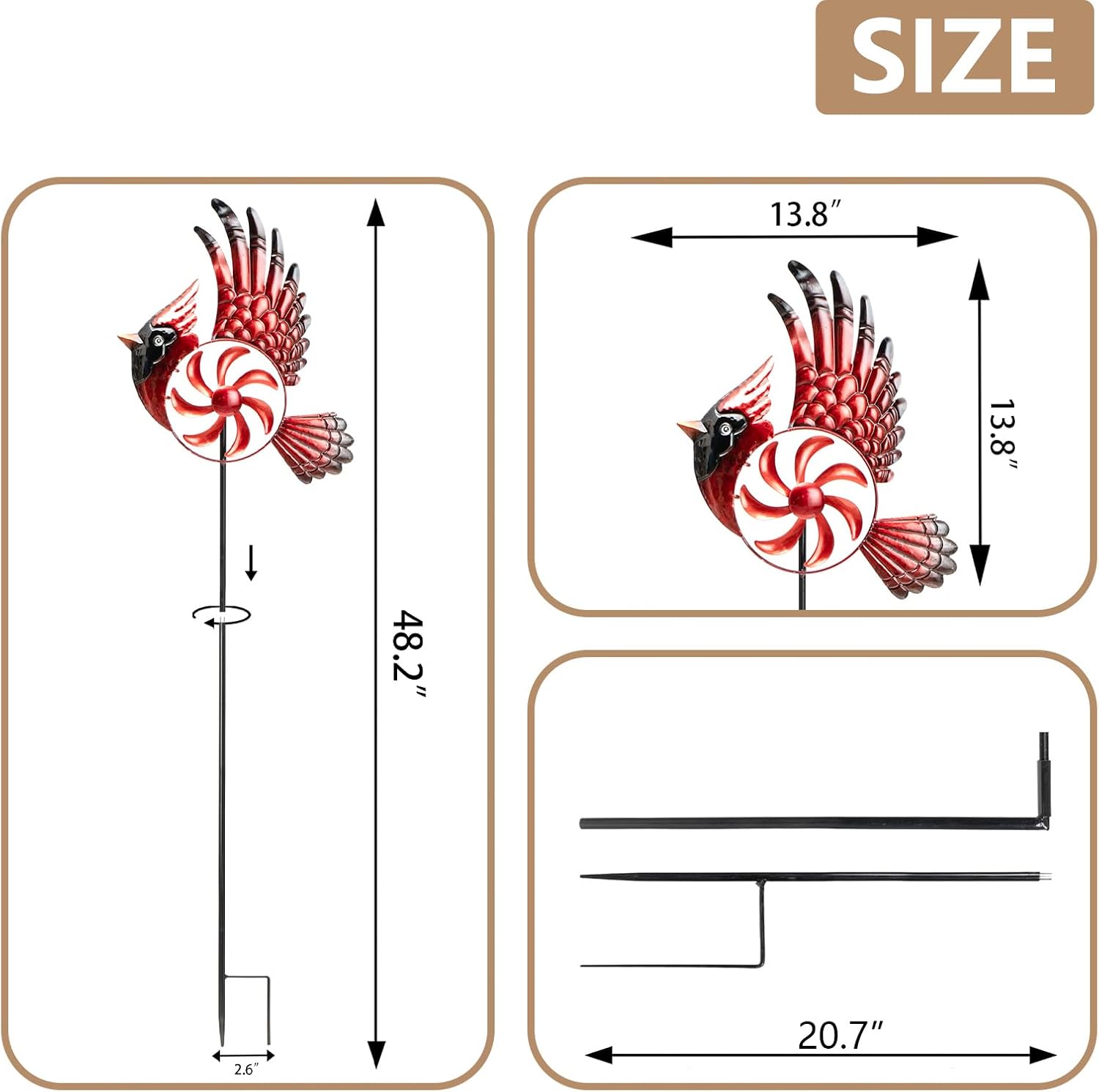 Metal Wind Spinner P38394