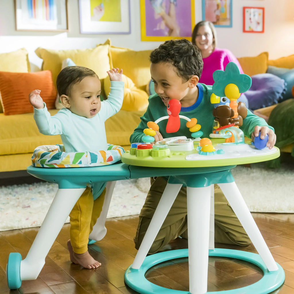 2-in-1 Baby Activity Center & Table, Tropic Coral H798637