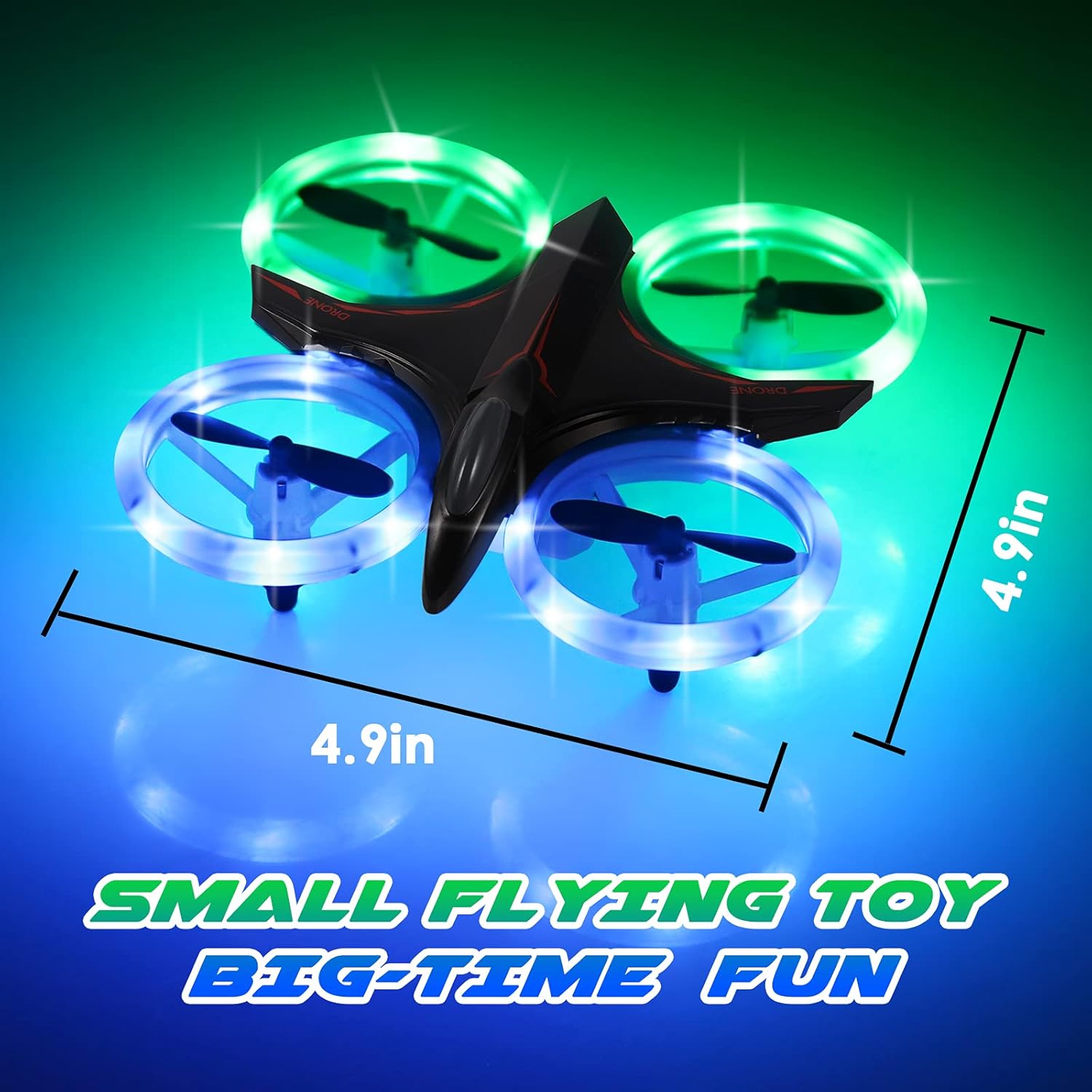 Mini LED RC Quadcopter Drone J2103