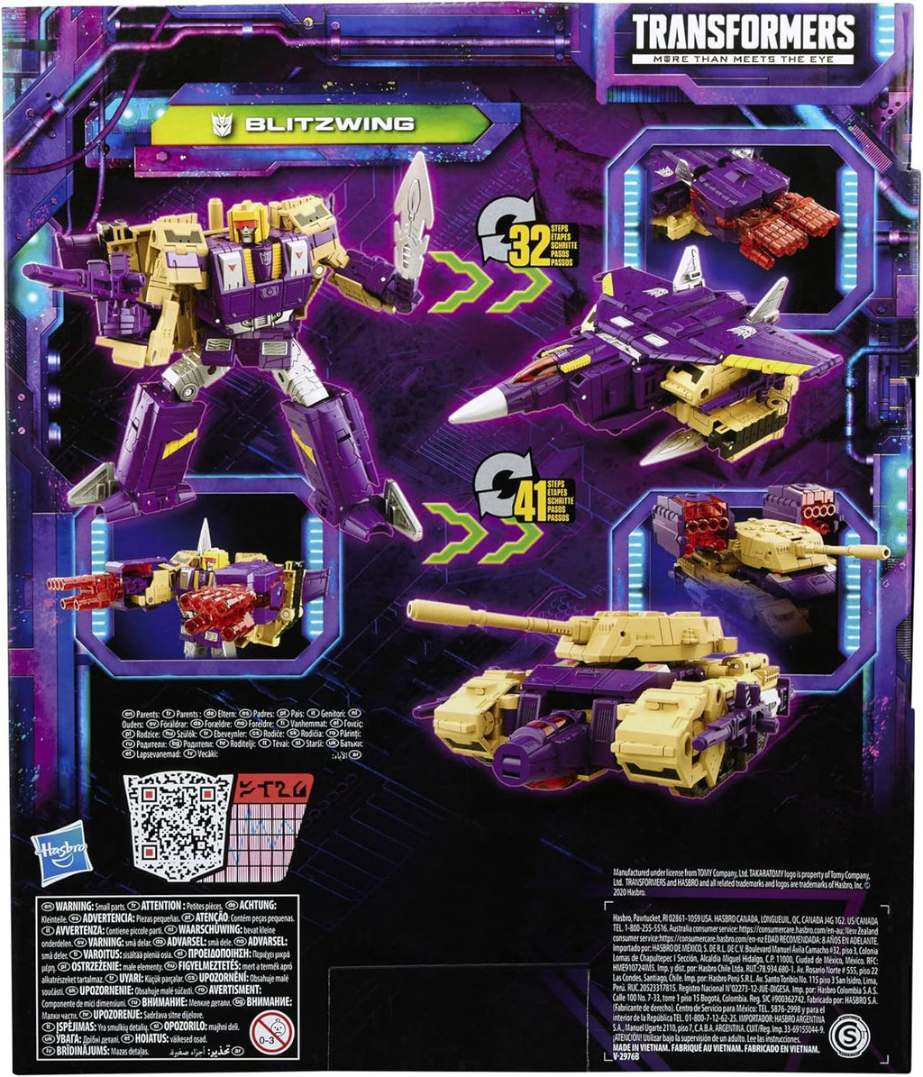Leader Blitzwing Triple Changer Action Figure 7-inch O7158