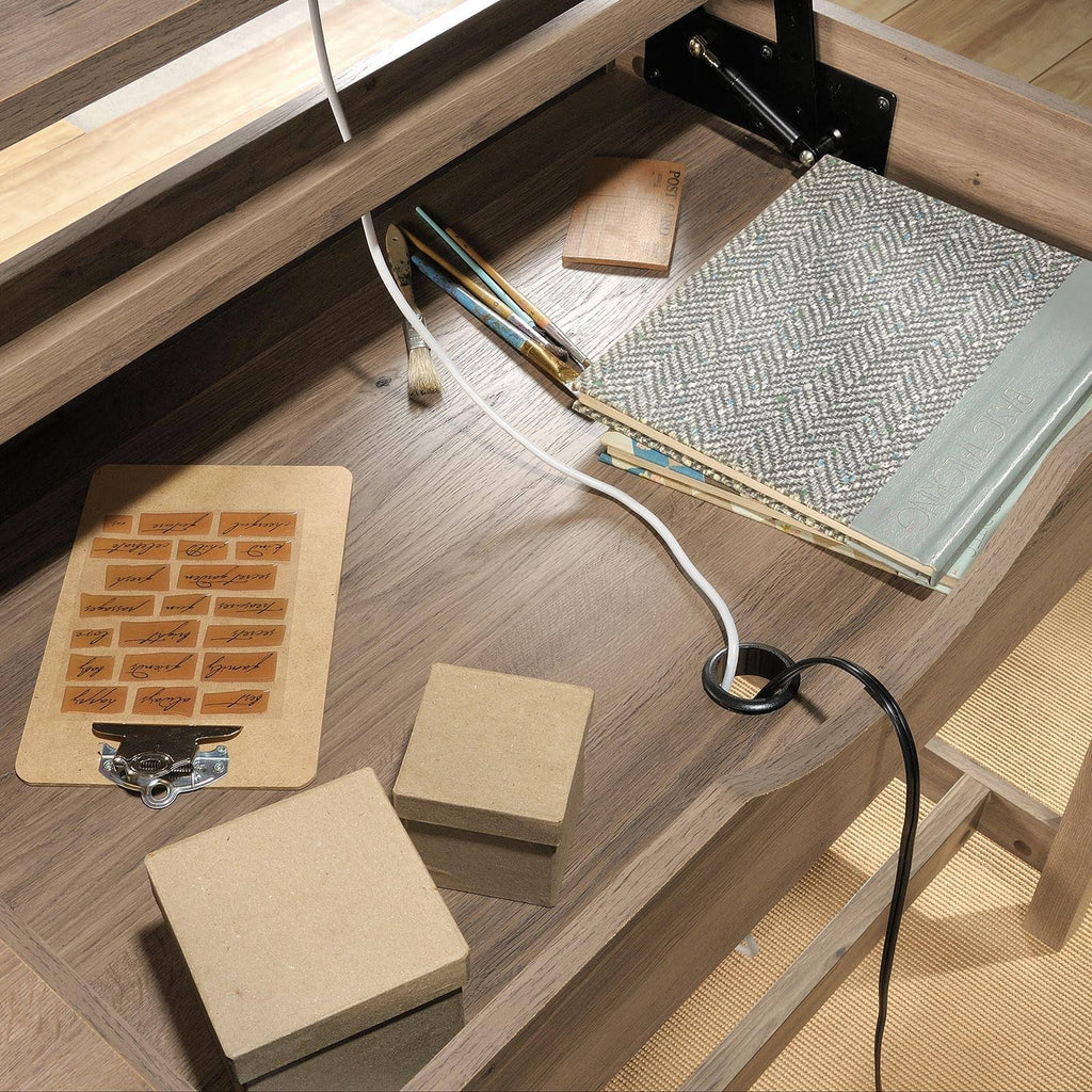 Salt Oak Computer Desk J855620