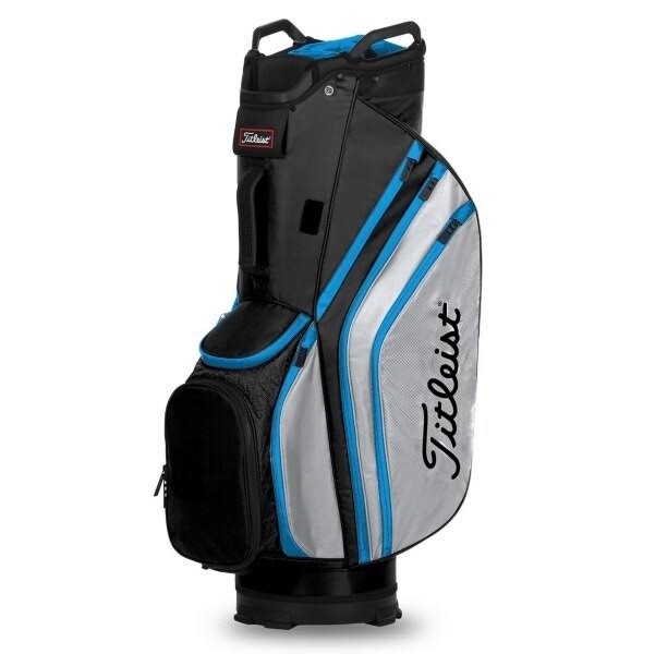 Black/Black/Red Lightweight Golf Bag T592