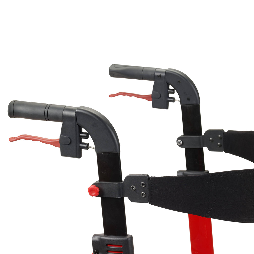 Red Rollator Walker Z386355