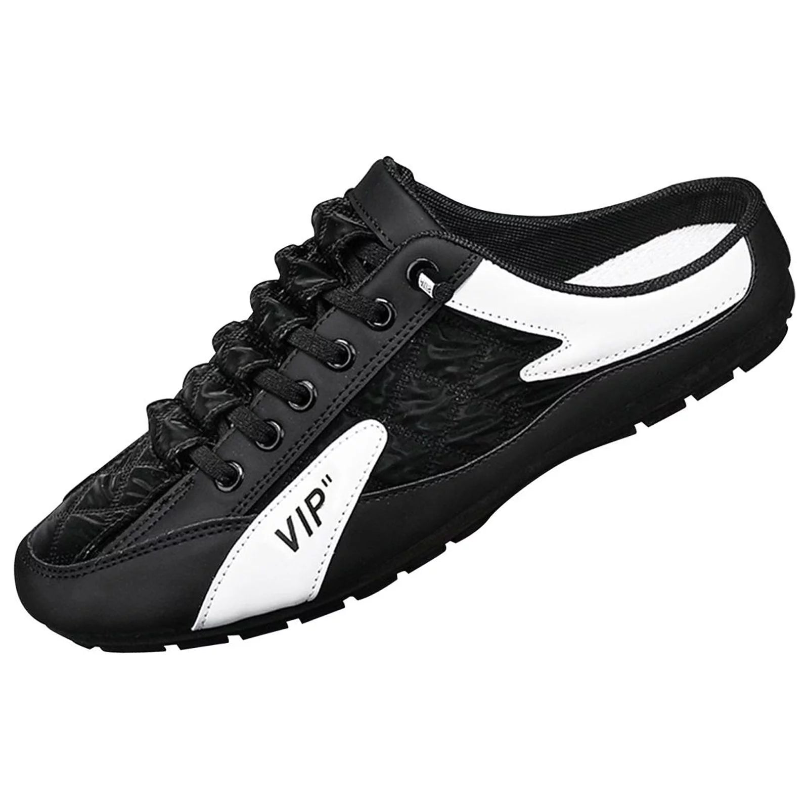 Men Slip on Mule Sneakers Lightweight Backless Casual Sports Shoes Loafers P24336