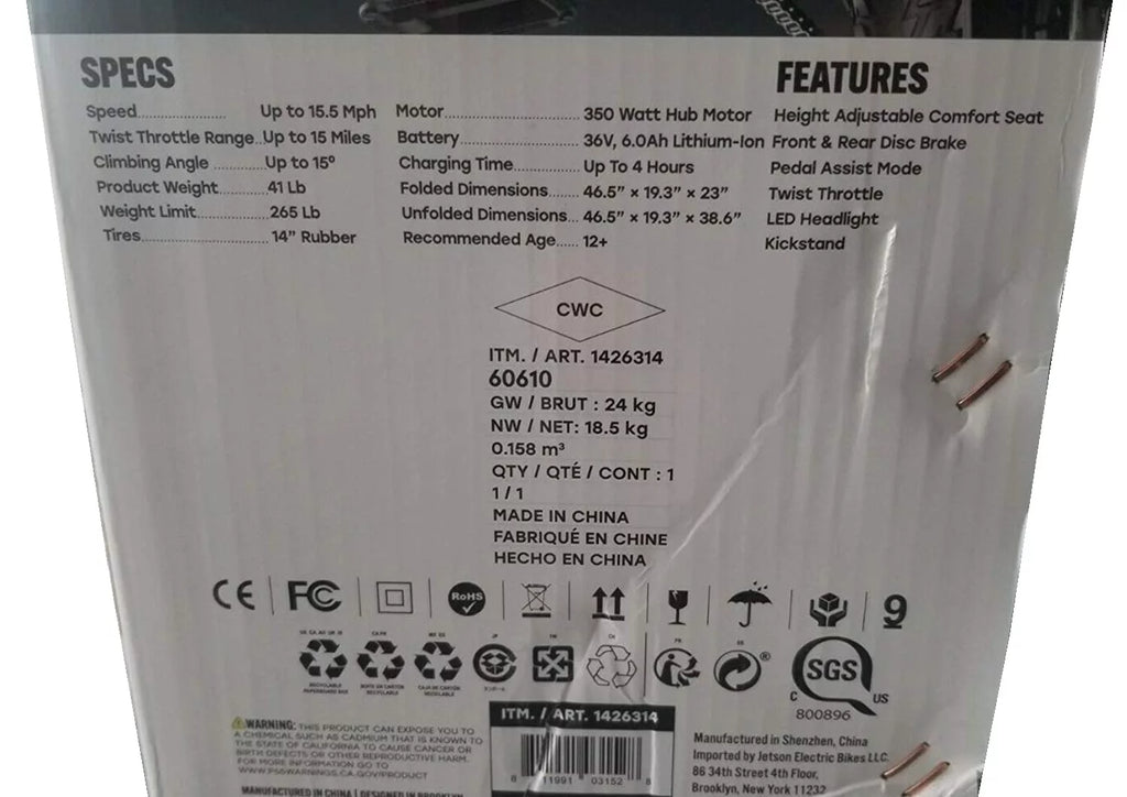 Electric Bike Comfort-Bicycles Bolt V234