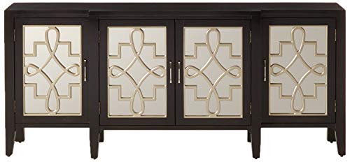 Antique Black Console Table Y389068