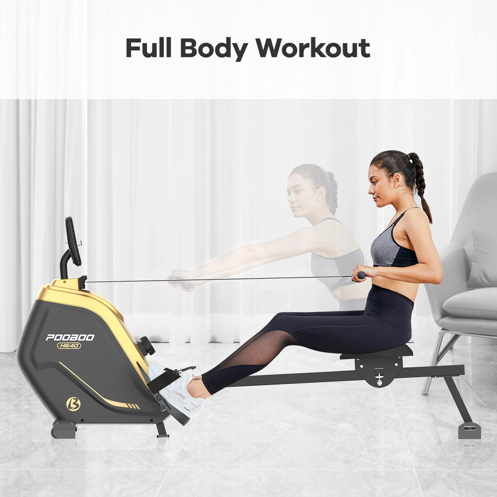 Folding Magnetic Rowing Machine F671