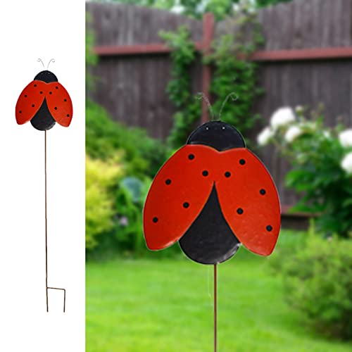Blue Butterfly Metal Garden Stake K533819
