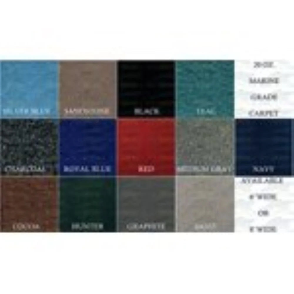 20 oz Royal Blue Boat Carpet 8' Wide x 25' Long L1512