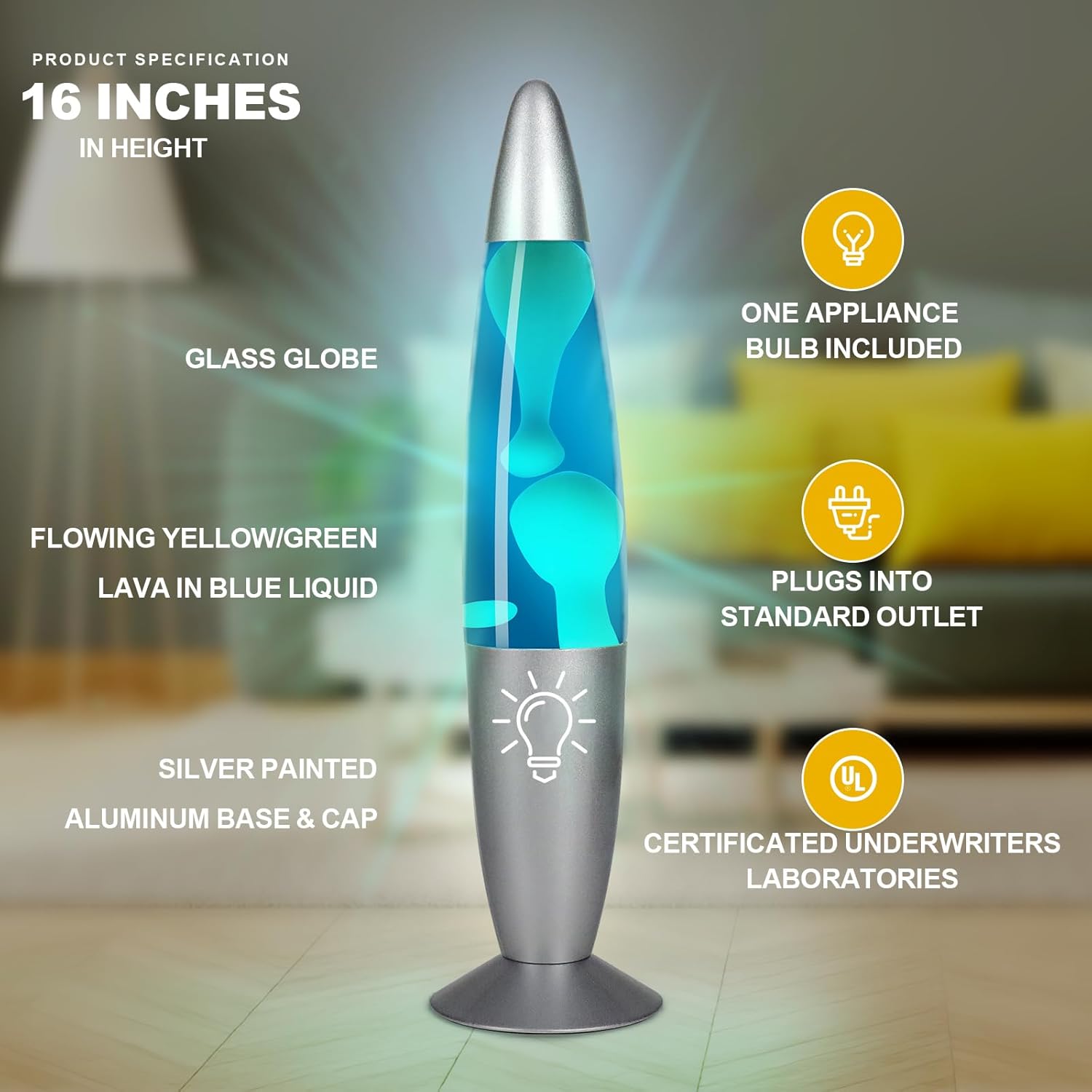 Blue Lava Lamp Q259500