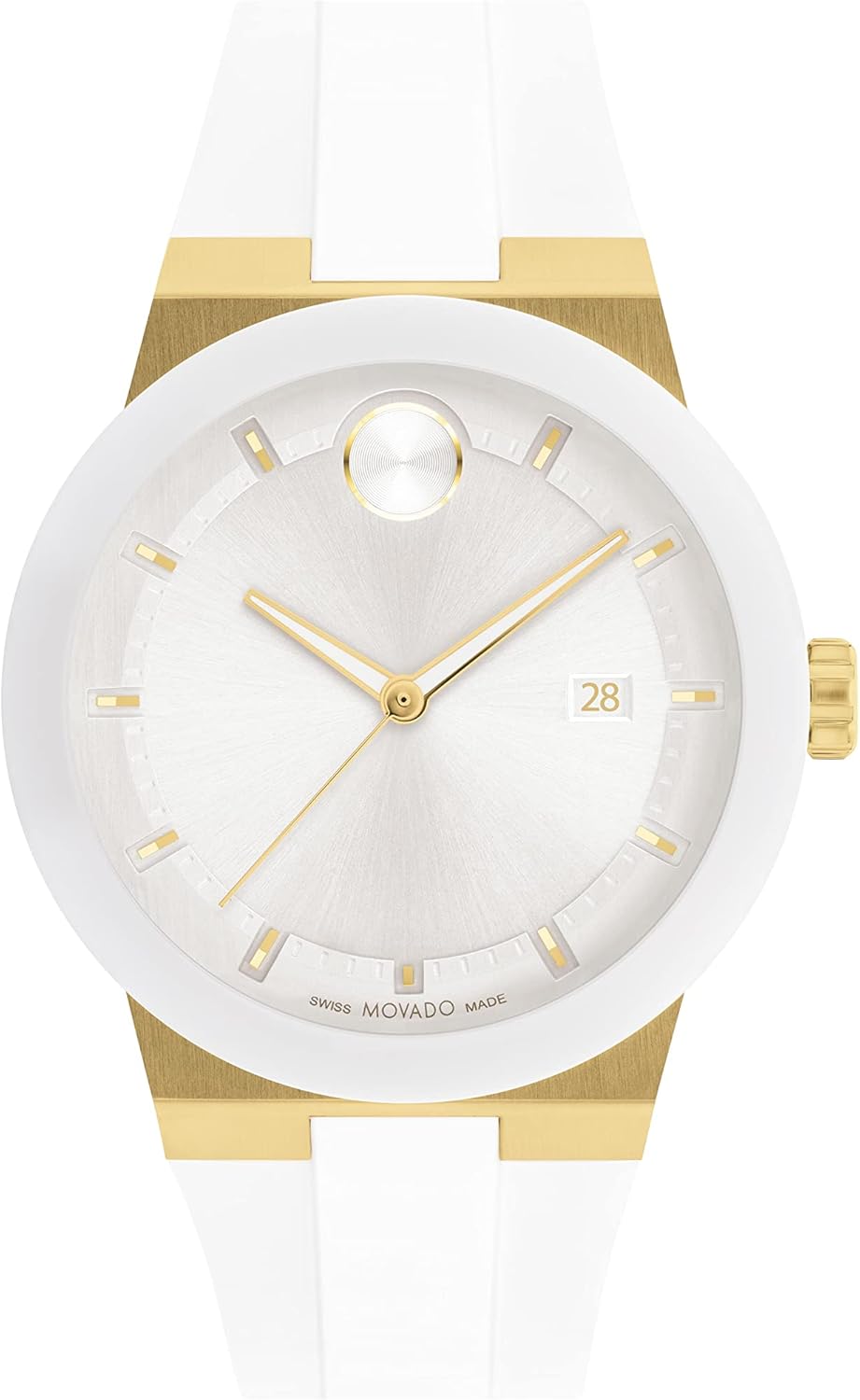 Swiss Quartz Silicone Strap Watch 42.30mm R274527