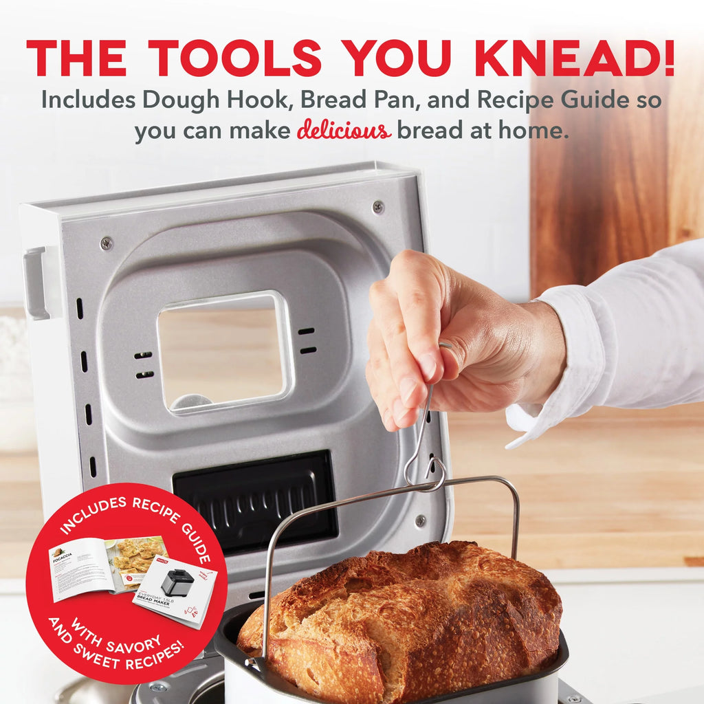 Stainless Steel Bread Maker 1.5lb Loaf Programmable 12 Settings X8816