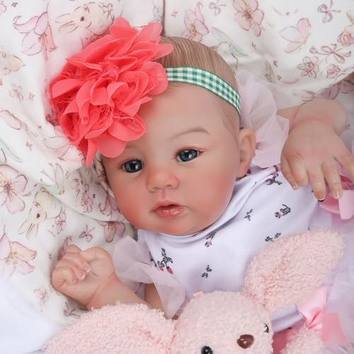18 Inch Lifelike Reborn Baby Doll with Soft Weighted Body G75527