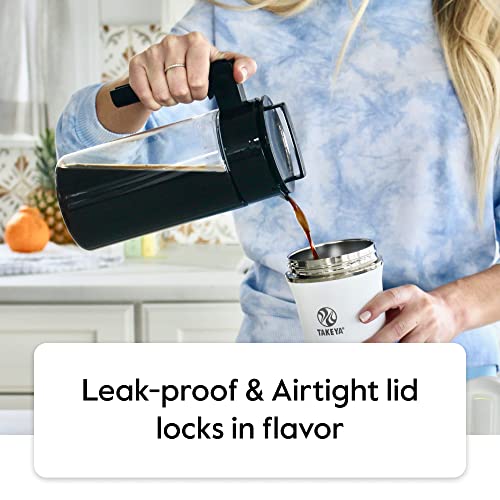 1 Quart Black Cold Brew Coffee Maker T325359