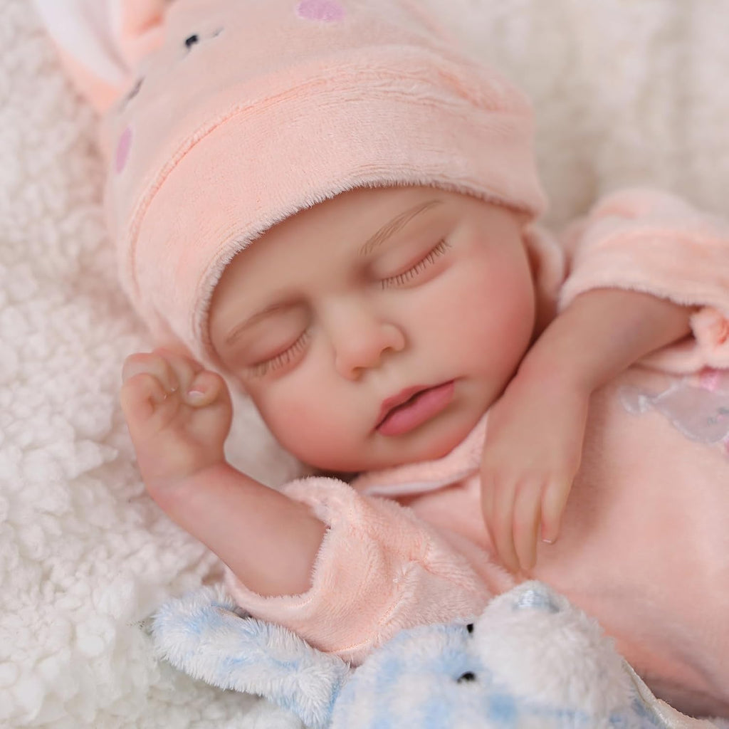 12 Inch Full Vinyl Realistic Newborn Baby Doll I8684