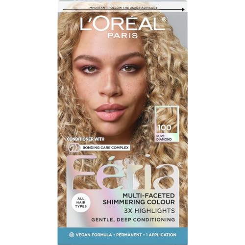 Pack of 1 Light Beige Blonde Permanent Hair Color V3082
