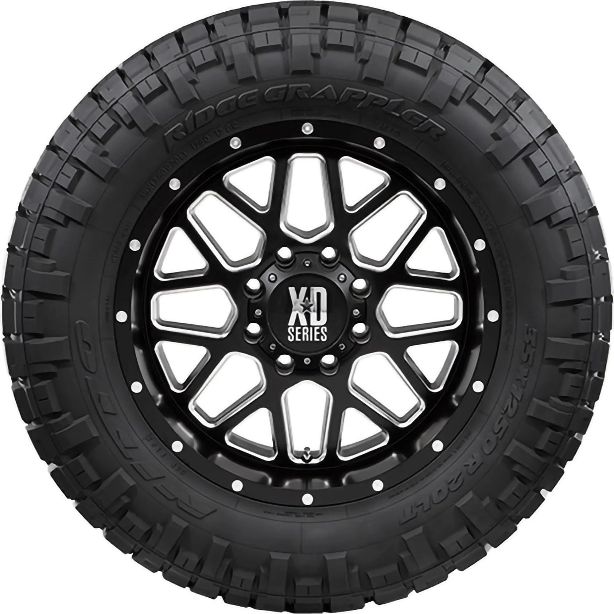 Set of 4 LT37X13.50R18 124Q D Tires V669