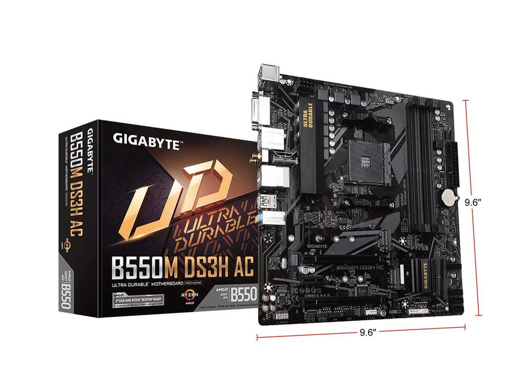 B550M Micro ATX AMD Motherboard C8964