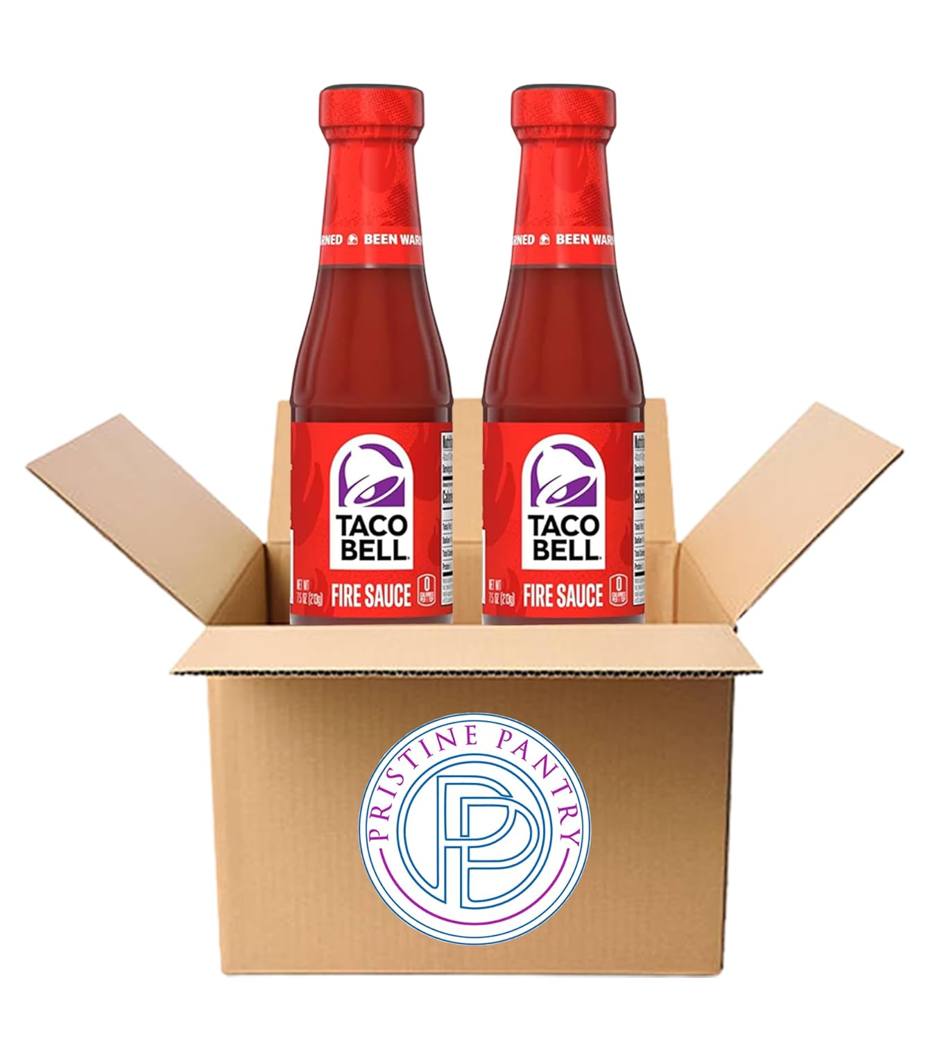 7.5 oz Bottles Pack of 2 Fire Sauce F320040