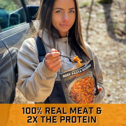 24 Servings Freeze-Dried Real Meat Emergency Food G2019