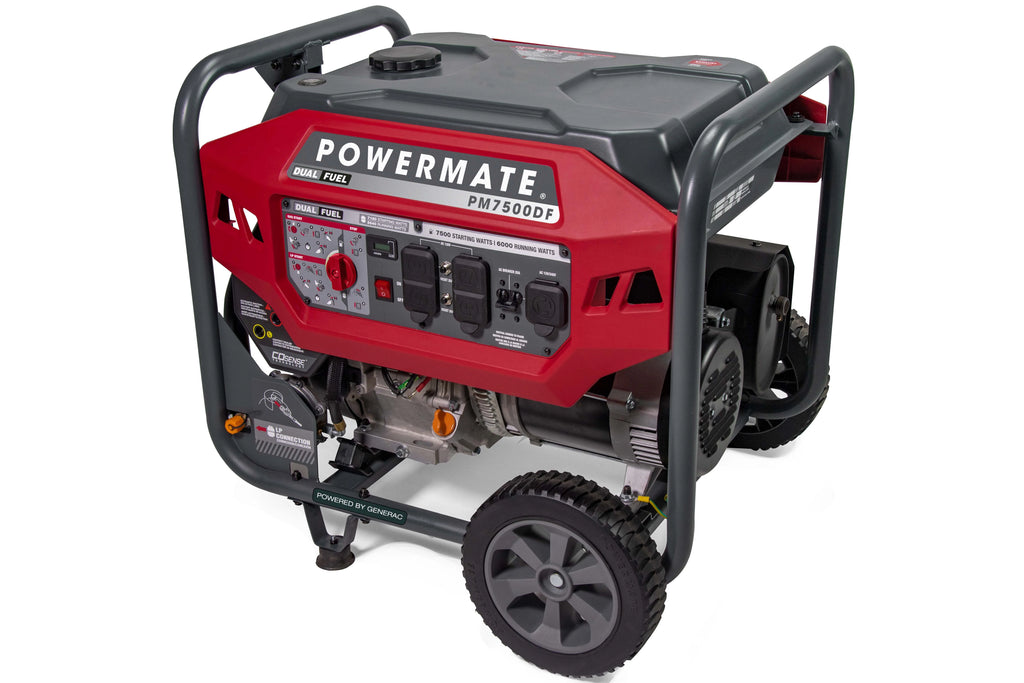 7500 Watt Dual Fuel Portable Generator T1738