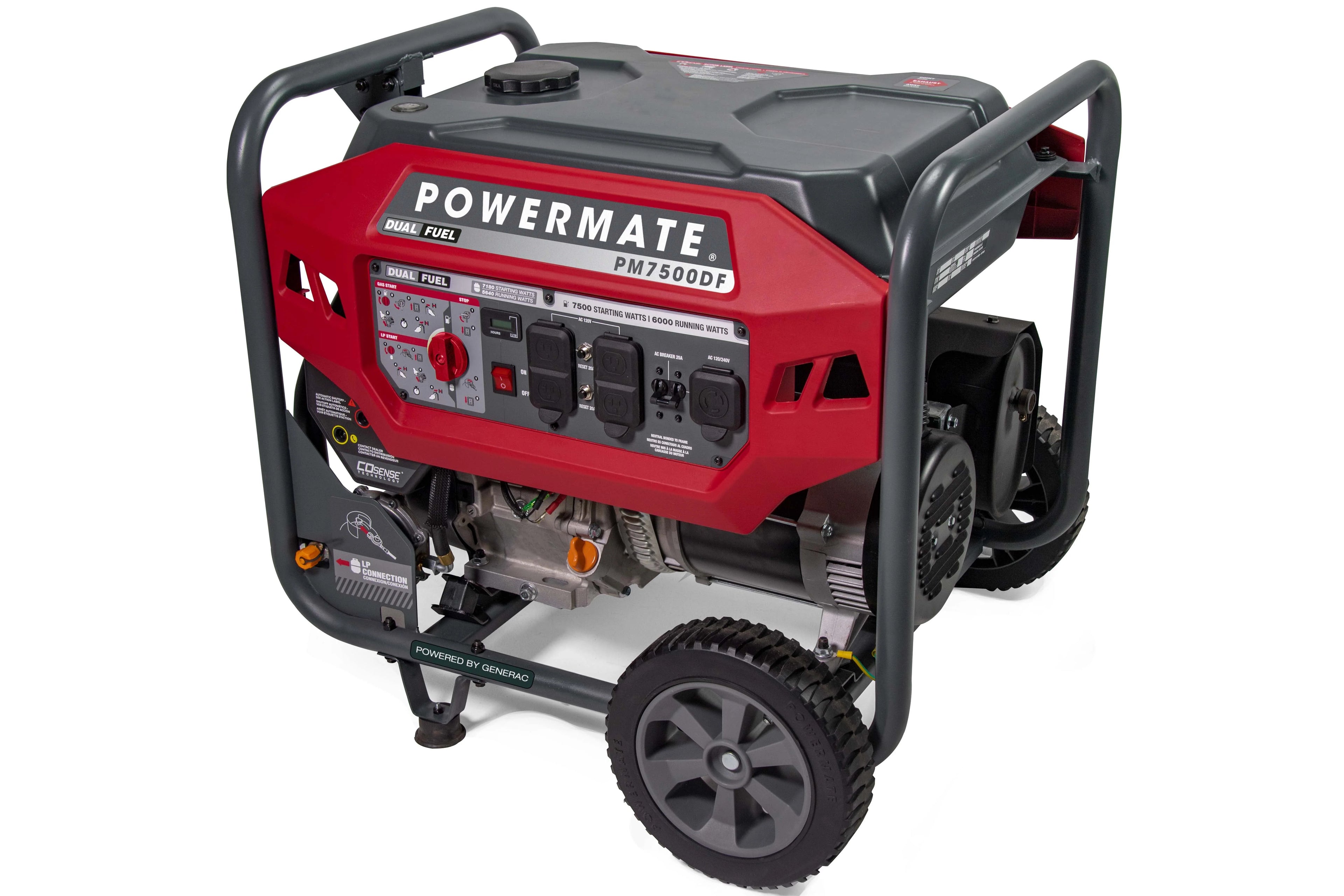 7500 Watt Dual Fuel Portable Generator T1738