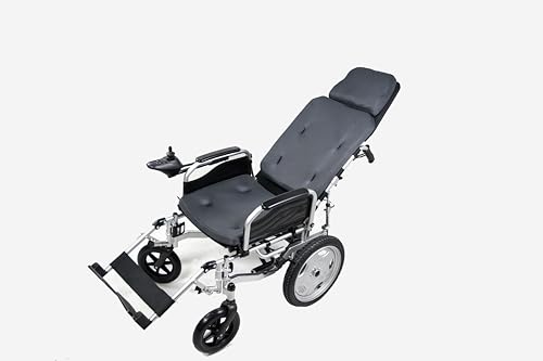 Reclining Foldable Electric Wheelchair (Black) S9478