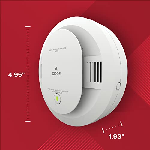 AA Battery Powered Smoke & Carbon Monoxide Detector, 2 Pack F792791