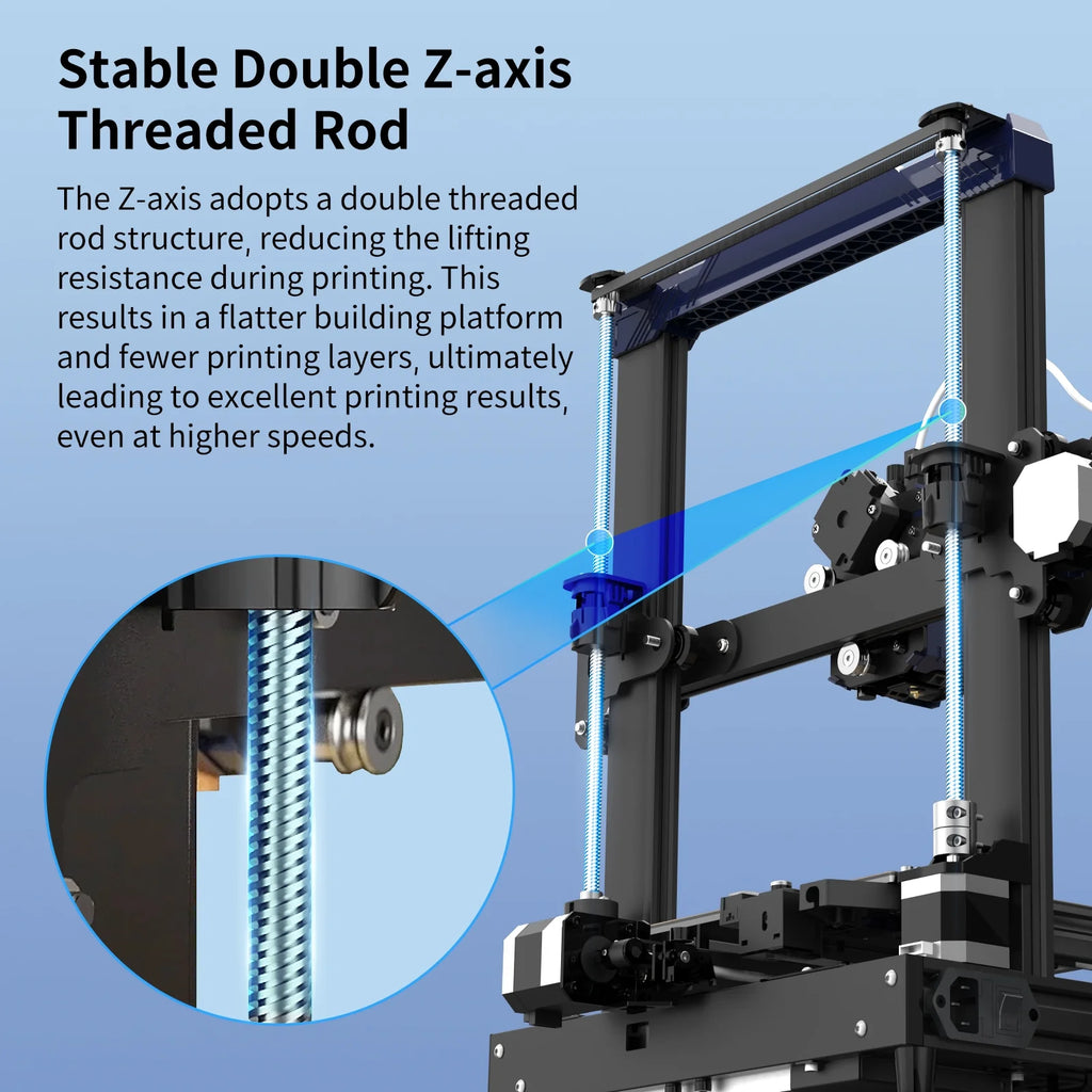 8.7"x8.7"x9.84" 3D Printer L228