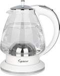White 48 oz Glass Kettle V1896