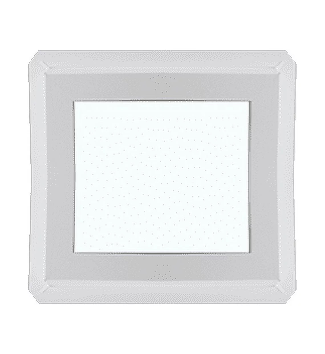 16" x 16" Double Pane Non-Opening Tempered Low-E Glass White Vinyl Window N168247