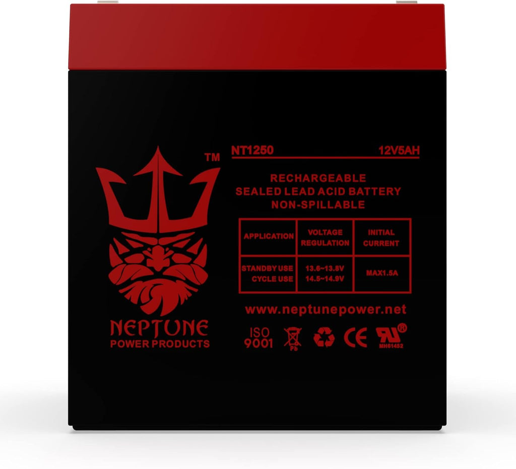 12V 5Ah Rechargeable SLA Sealed Lead Acid Battery A503