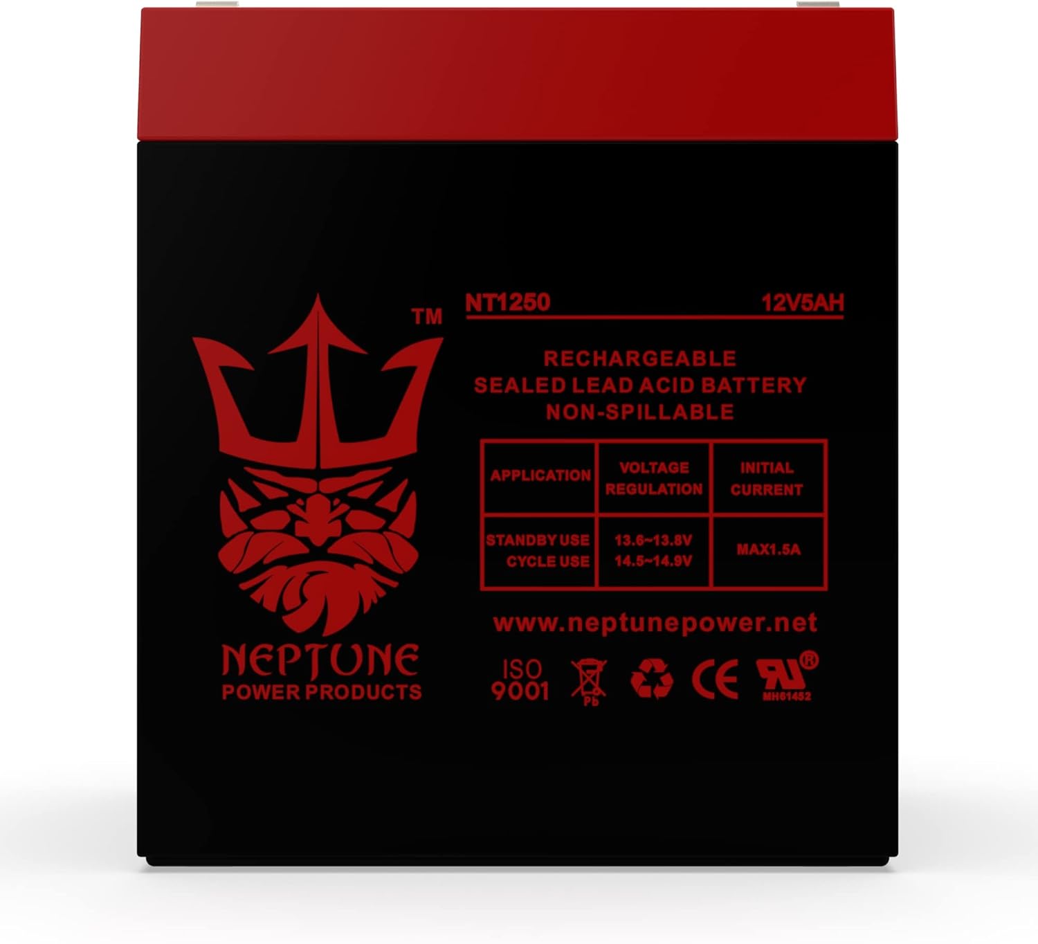 12V 5Ah Rechargeable SLA Sealed Lead Acid Battery A503